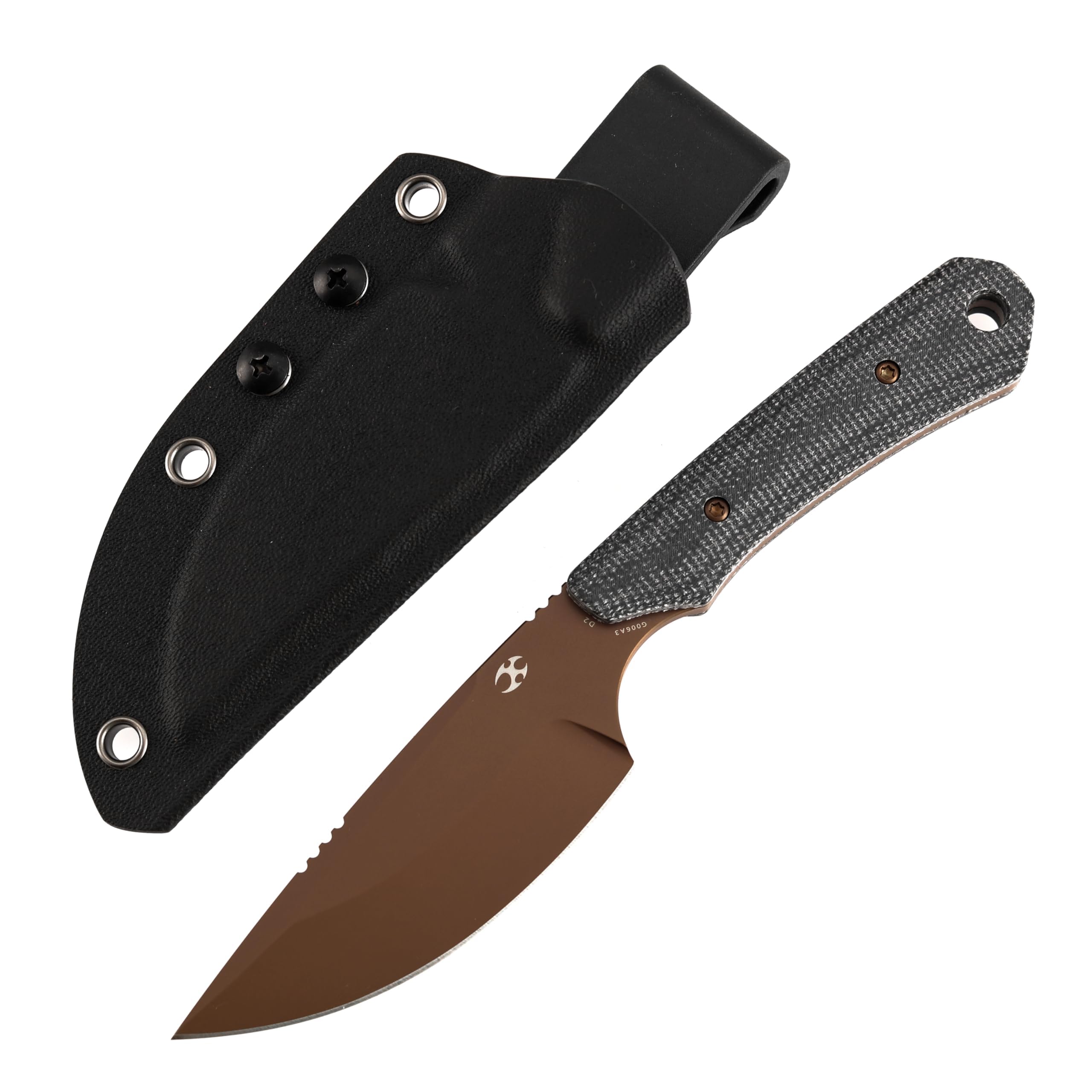 Amazon.com : KANSEPT Flank Fixed Blade Knife, 3.69